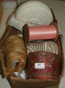 *Box of Mixed Braids and Lace Edging