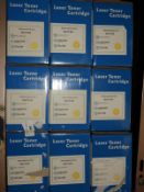 *Nine Laser Toner Cartridges Model: OC710