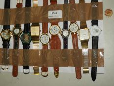 *Ten Assorted Fashion Watches (As Per Photograph)