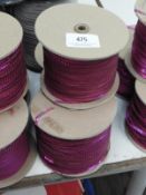 *~600 Yards of Fuschia Coloured Sequins