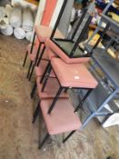 *Eight Upholstered Stool