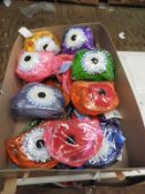 *24 PVC Cosmetics Bags (Various Colours)