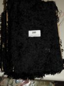 *Three Packs of Black Fringing