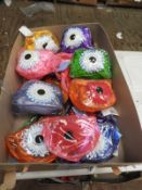 *24 PVC Cosmetics Bags (Various Colours)