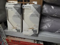 *Six Konig White Faux Leather iPhone Cases