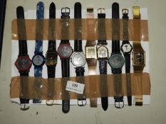 *Ten Assorted Fashion Watches (As Per Photograph)