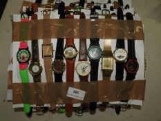 *Ten Assorted Fashion Watches (As Per Photograph)