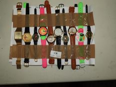*Ten Assorted Fashion Watches (As Per Photograph)
