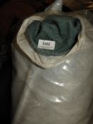 *~50m Green Upholstery Cloth with Liner