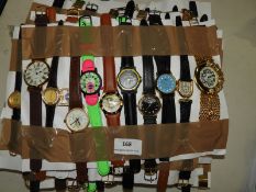 *Ten Assorted Fashion Watches (As Per Photograph)