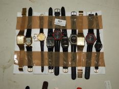 *Ten Assorted Fashion Watches (As Per Photograph)