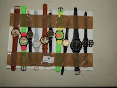 *Ten Assorted Fashion Watches (As Per Photograph)