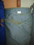 *50m Roll of Blue & Green Upholstery Fabric