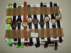 *Ten Assorted Fashion Watches (As Per Photograph)