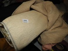 *Roll of Oatmeal Coloured Fabric