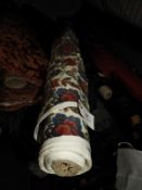 *Roll of Patterned Upholstery Fabric