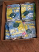 *50 PVC Inflatable Backpacks (Mixed Colours)