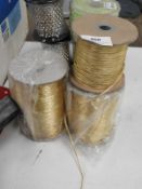 *Three Rolls of Gold Thread