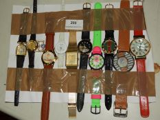 *Ten Assorted Fashion Watches (As Per Photograph)