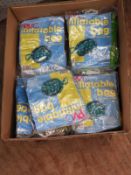 *50 PVC Inflatable Backpacks (Mixed Colours)