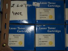 *Four Laser Toner Cartridges Model: TK570