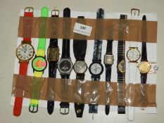 *Ten Assorted Fashion Watches (As Per Photograph)