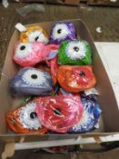 *24 PVC Cosmetics Bags (Various Colours)