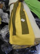 *Roll of Gold & Brown Striped Fleece Fabric