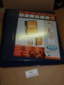 *Box of 10 A5 Blue Ring Binders