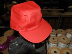 *Ten Red Baseball Caps