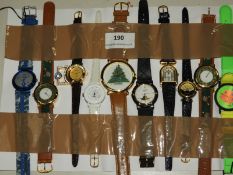 *Ten Assorted Fashion Watches (As Per Photograph)
