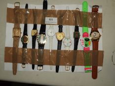*Ten Assorted Fashion Watches (As Per Photograph)