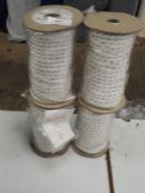 *400m of Gold & White Ribbon