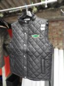 *Two Front Row & Company Quilted Black Gilets