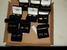 *Ten Pairs Pierre Cardin Gents Cufflinks