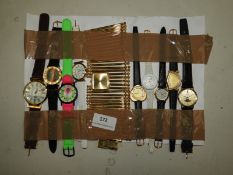 *Ten Assorted Fashion Watches (As Per Photograph)