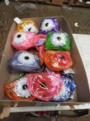 *24 PVC Cosmetics Bags (Various Colours)