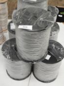 *Three Rolls of Grey/Silver Braided Thread