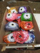 *24 PVC Cosmetics Bags (Various Colours)