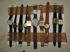 *Ten Assorted Fashion Watches (As Per Photograph)