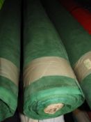 *46m of Green Faux Suede Cloth