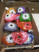 *24 PVC Cosmetics Bags (Various Colours)