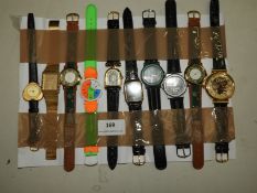 *Ten Assorted Fashion Watches (As Per Photograph)