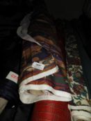 *Roll of Patterned Upholstery Fabric