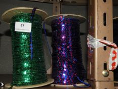 *Two Rolls of Sequins (As Per Photograph)