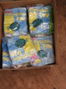 *50 PVC Inflatable Backpacks (Mixed Colours)