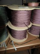 *Four Rolls of Coloured Braid (As Per Photograph)