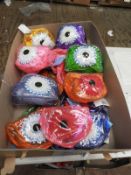 *24 PVC Cosmetics Bags (Various Colours)