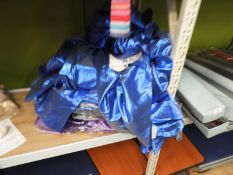 *40 Assorted Metallic Blue & Purple Tablecloths