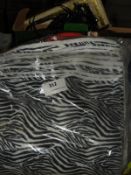 *Box of Mixed Items; Christmas Lights, Fabric Squa